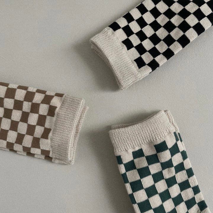 Checker socks (3-pack)