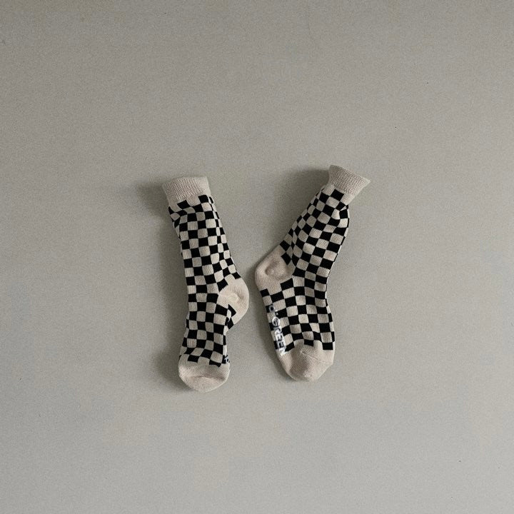 Checker socks (3-pack)