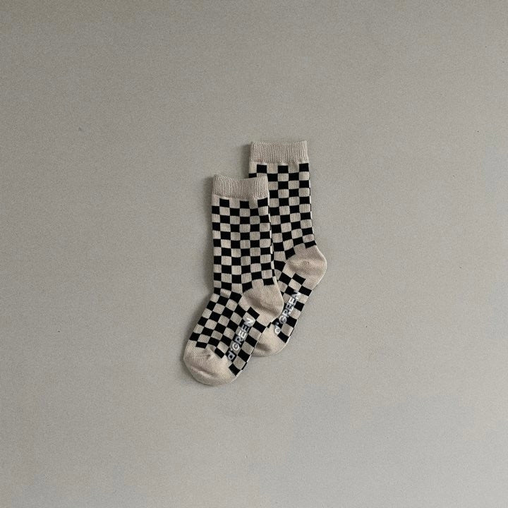 Checker socks (3-pack)