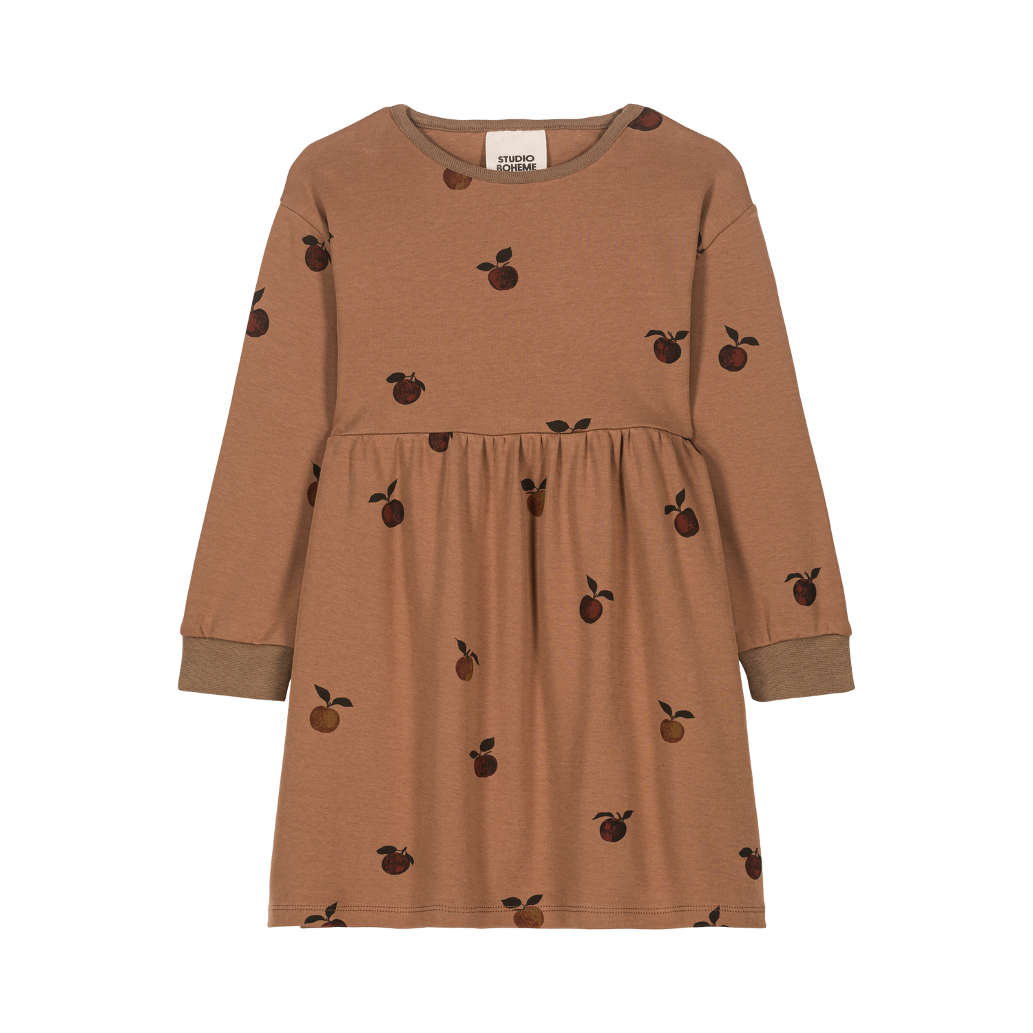 Hoy dress - chocolate apples