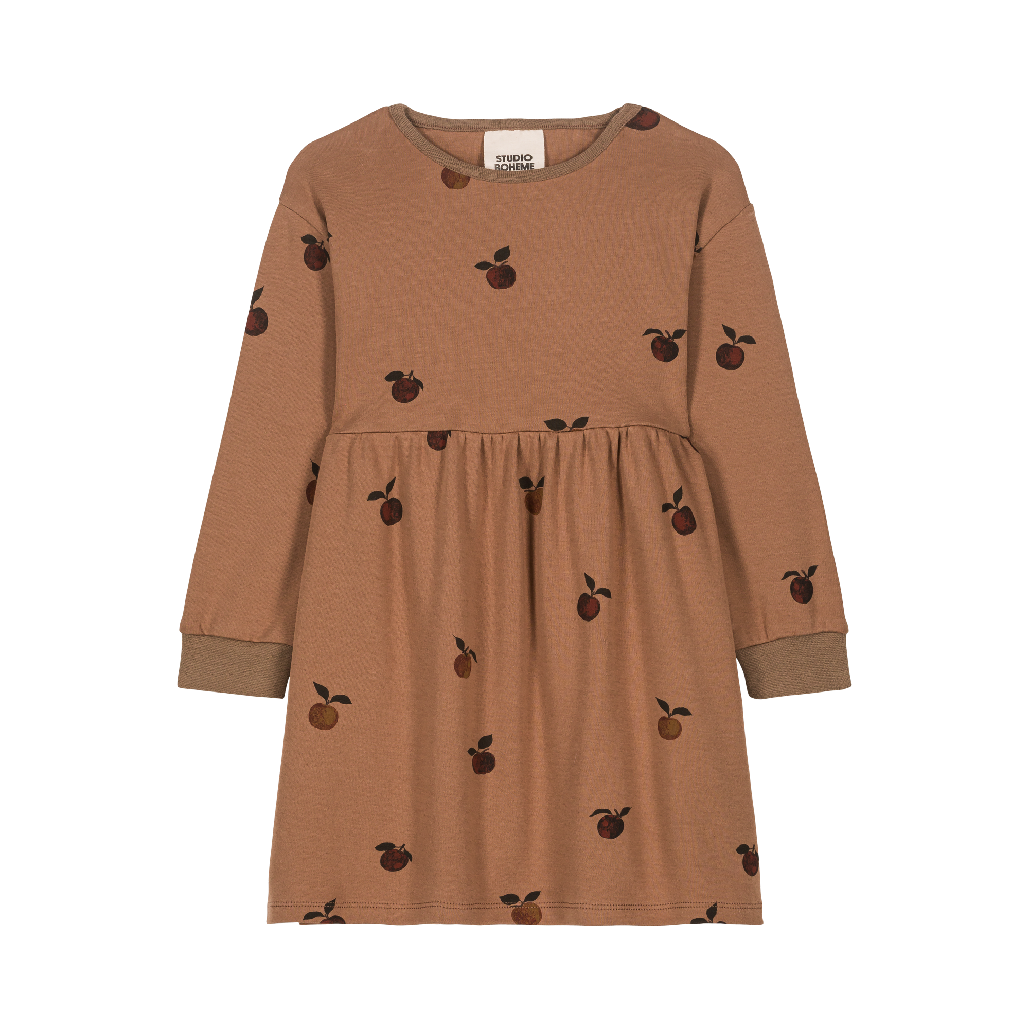 Hoy dress - chocolate apples