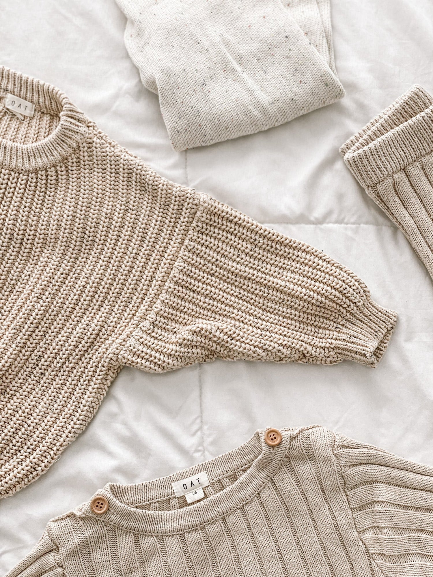 Oat Chunky Sweater